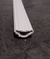 Штапік фігурний сірий (пустотілий) 10*10 мм
