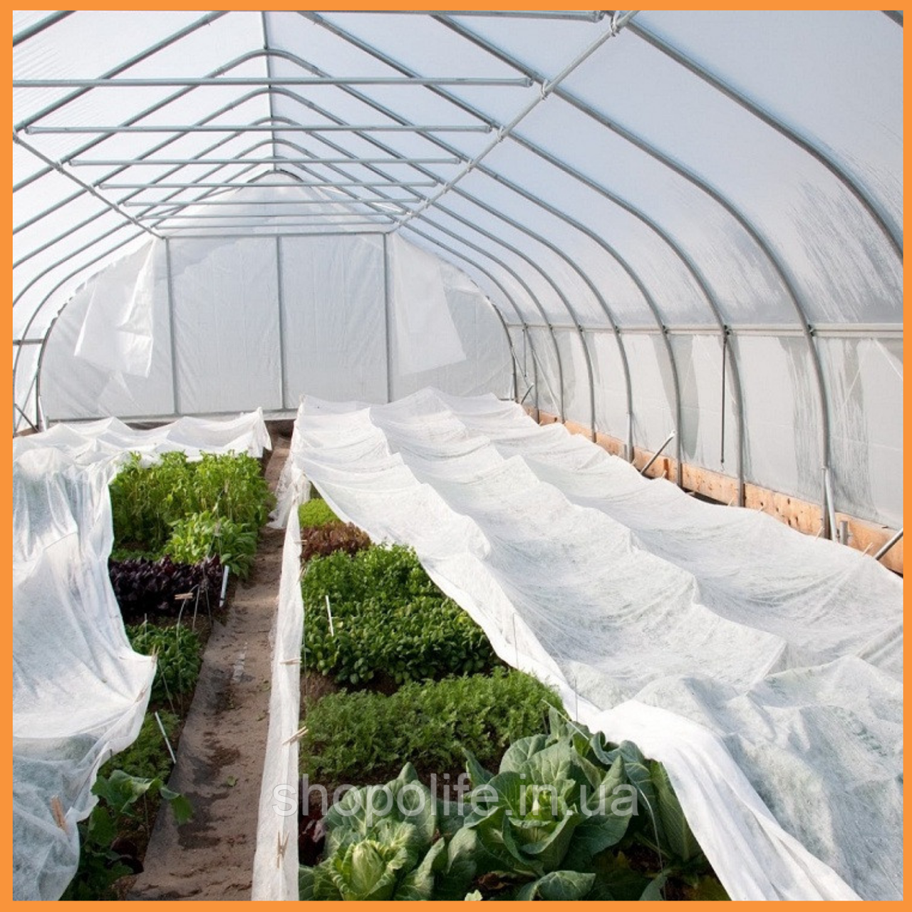 Агроволокно белое в рулонах 17 г/м² 3,2 х100 м Shadow зимнее для утепления растений и теплиц от заморозков - фото 9 - id-p1823496488