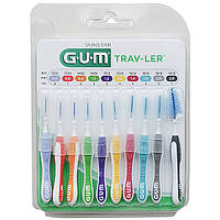 Набір зубних щіток в асортименті GUM TravLer мікс