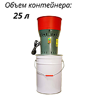 Млин Holz Mill-25 мукомолка побутова зернодробарки для подрібнення потужність 1.0 кВт подрібнювач кормів