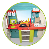 Будиночок ігровий Smoby Шеф Хауз з кухнею, касою та набором посуду, фото 4