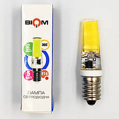 Світлодіодна лампа Biom 2508 E14 5W AC220 4000K BG14-5-4-S 1454