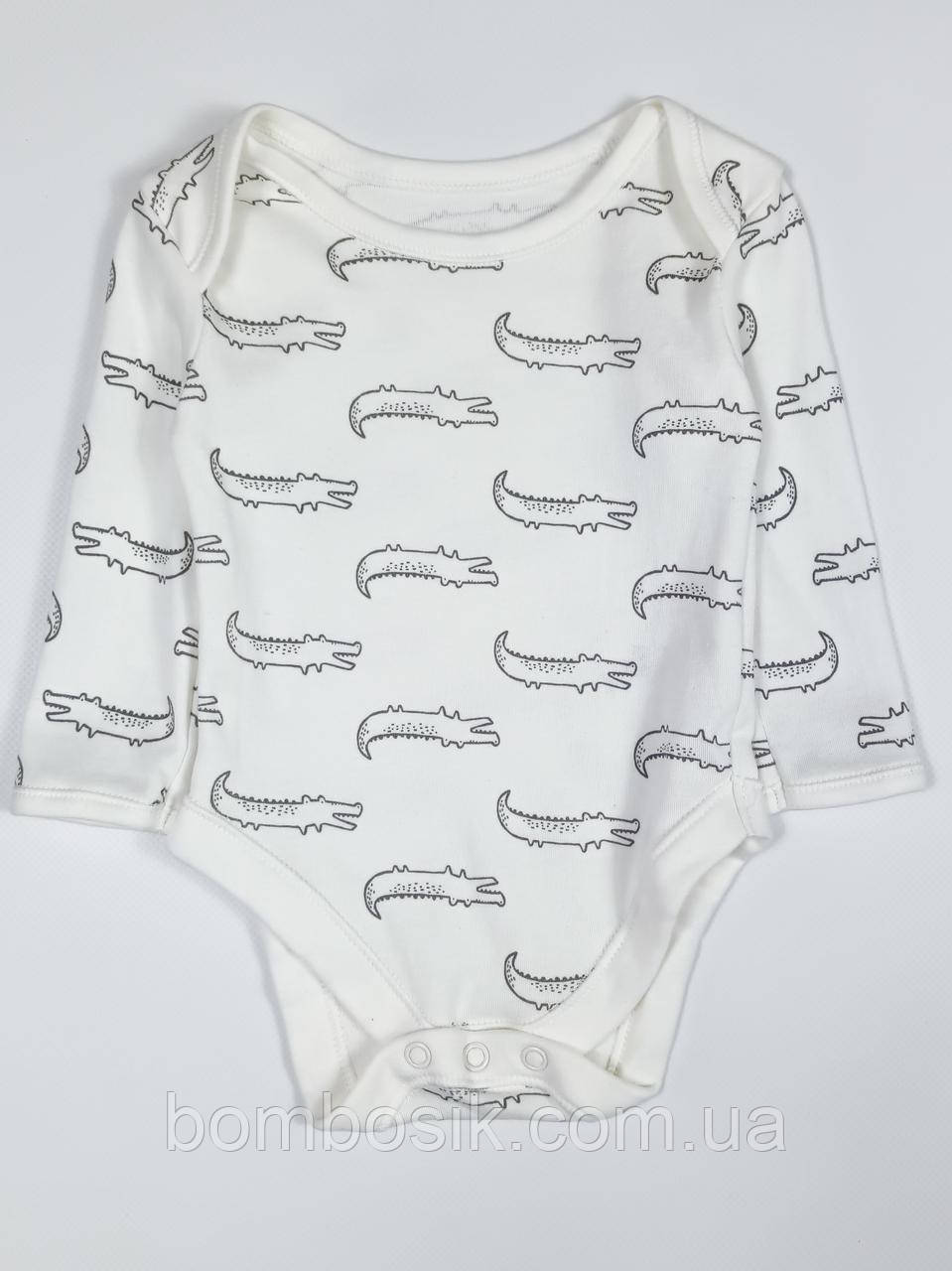 Бодік з довгим рукавом для хлопчика George, first size (50-56см), фото 1