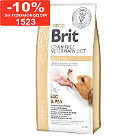 Brit (Брит) Veterinary Diet Dog Grain Free Hepatic Беззерновая диета при печеночной недостаточности 12кг