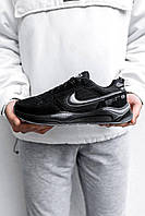 Кроссовки мужские Nike черные модные весна лето стильные легкие молодежные демисезонные качественные