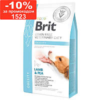 Brit (Брит) Veterinary Diet Dog Grain Free Obesity Беззерновая диета при избыточном весе и ожирении 2кг