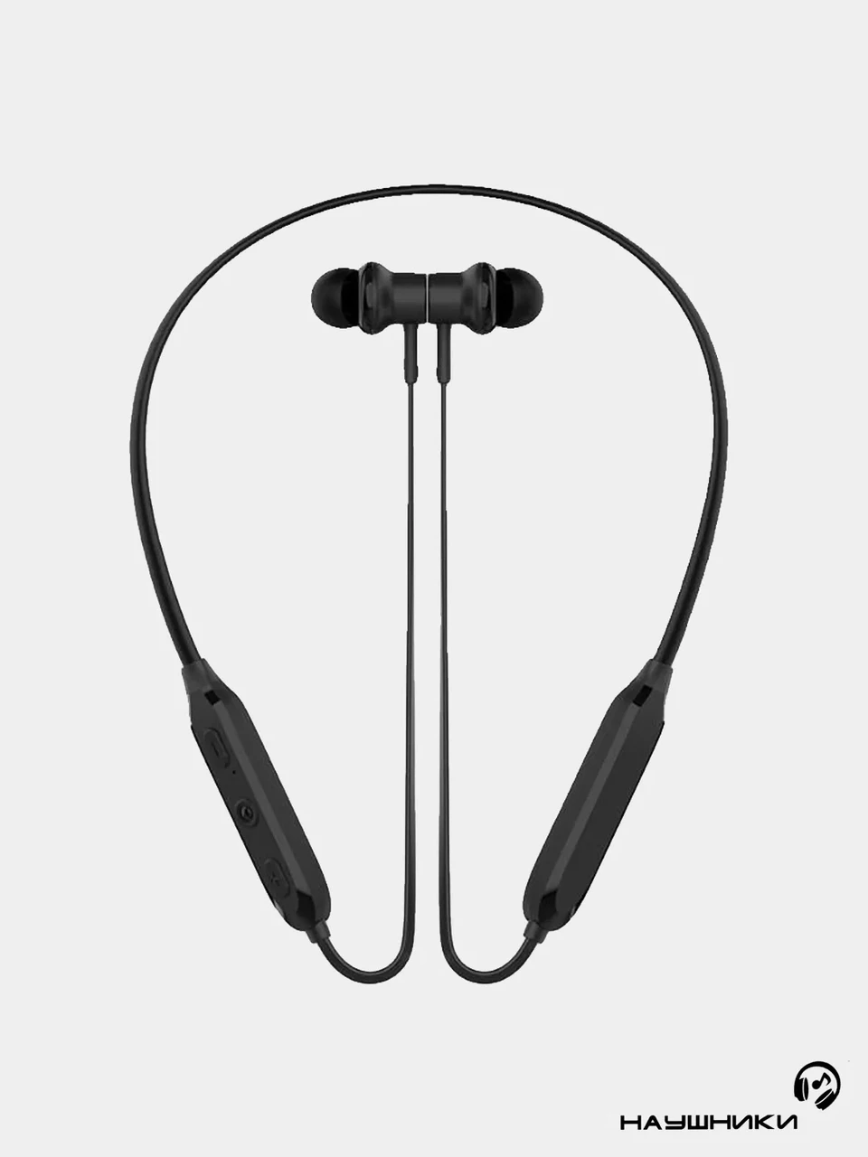 Бездротові вакуумні спортивні Bluetooth-навушники Celebrat A19 Black