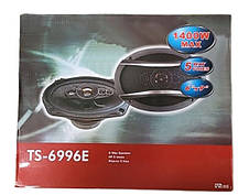 Автомобільна акустика колонки Pioneer TS-6996E овал динаміки 1400 Вт, фото 6