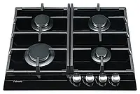 Газовая варочная поверхность Fabiano FHG 1244 VGH Black Glass