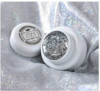 Гель лак Platinum серебро 5мл