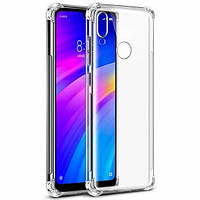 Чохол Fiji Proof для Xiaomi Redmi 7 бампер з посиленими бортамиTransparent