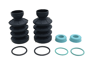 Комплект пильовиків, манжет і гумових кілець штовхальників вилок зчеплення DQ200 0AM DSG 7