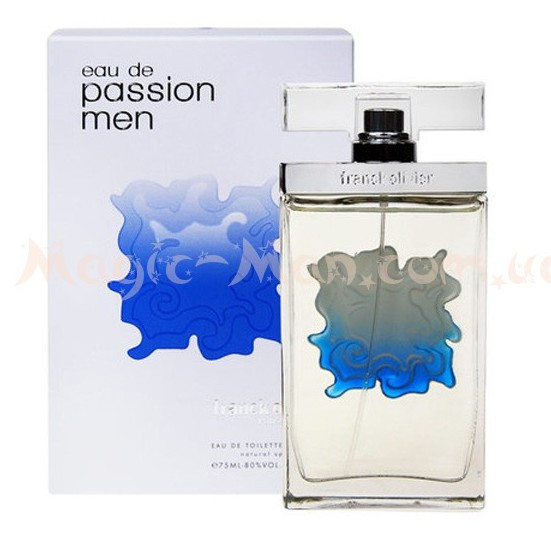 Оригінальна чоловіча туалетна вода Franck Olivier EAU DE PASSION MEN 50ml NNR ORGAP /05-21