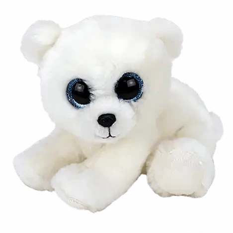 Дитяча іграшка м’яконабивна TY Beanie Babies 40173 Білий ведмідь "POLAR" 15см