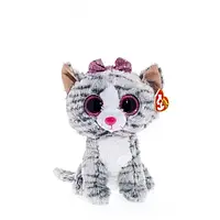 Мягкая игрушка ty beanie boo's котенок kiki 15 см (37190)