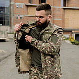 Тактичний костюм 3 в 1 PATRIOT SET GRIFON (бойова сорочка Ubacs(Убакс)+кітель+штани Apex) Хижак 56 розмір, фото 4