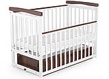 Дитяче ліжечно MRIYA (колір комбі білий), фото 3