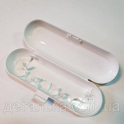 Футляр для електричної зубної щітки Philips Sonicare та Oral-B білий., фото 3