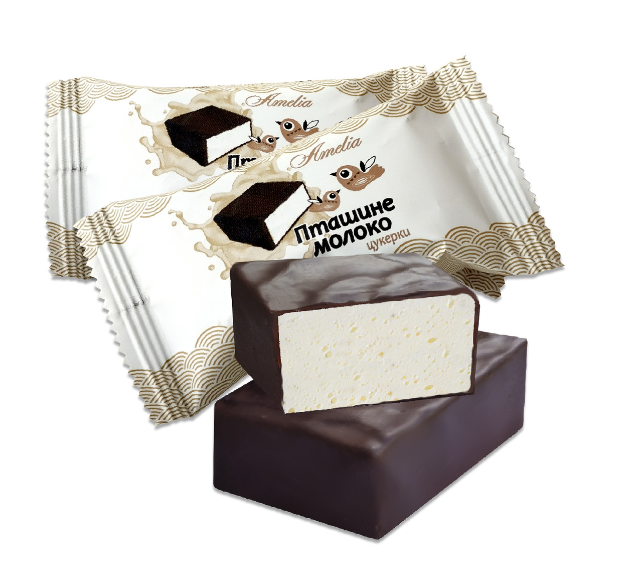 Цукерки "Пташине молоко", 1,2 кг