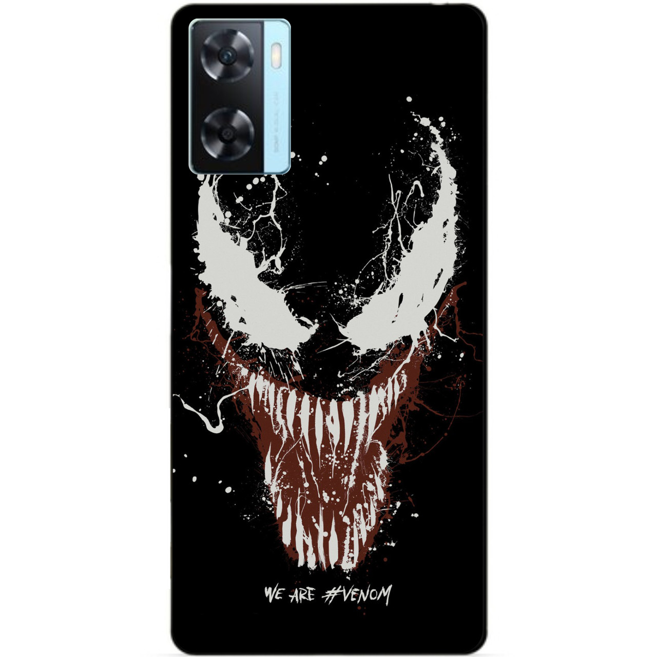 Силіконовий бампер чохол для Oppo A57s з малюнком Веном