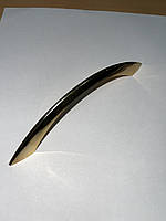 Ручка меблева золота пластикова 128 скоба стріла