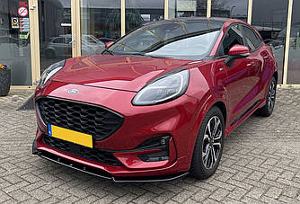 Сплітер Ford Puma ST (2019+) тюнінг обвіс губу спідницю елерон