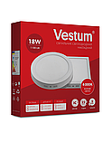 Квадратний світлодіодний накладний світильник Vestum 18W 4000K 220V 1-VS-5403, фото 4