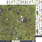 Набір двостороннього паперу 30х30см від Scrapmir Herbarium Wild summer  10шт SM6600011, фото 3