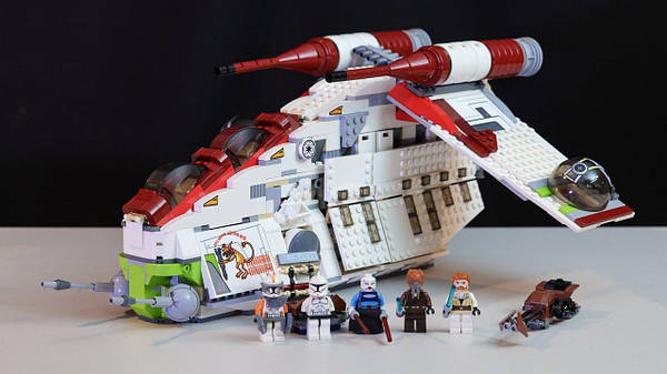 Lego republic attack best sale gunship