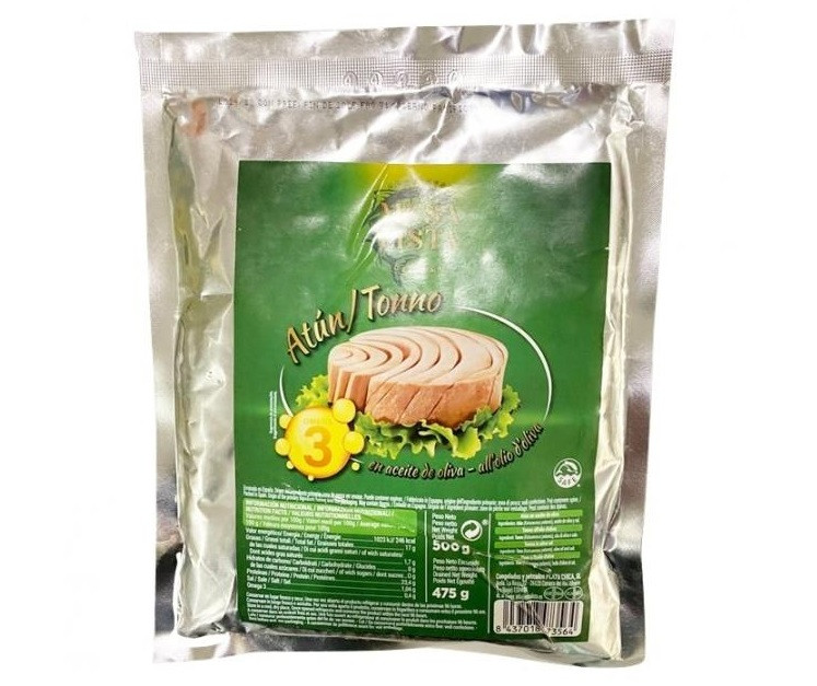 Тунець в Оливковій олії Кусковий Mesa Lista Atun Tonno en Aceite de Oliva 500 г Іспанія, фото 1