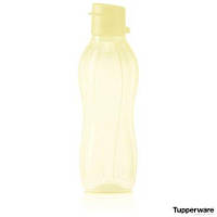Эко-бутылка Tupperware 500 мл с клапаном желтая