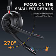 Бездротові навушники Tribit з мікрофоном CallElite 81, фото 2