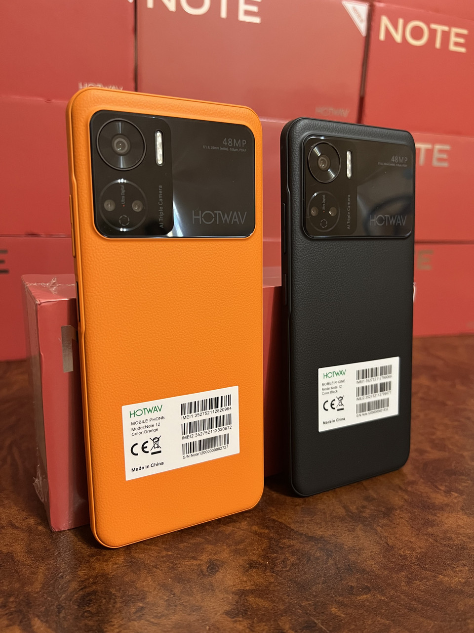 Смартфон Hotwav Note 12 Orange 8/128Gb NFC Android 13 6180mAh +чехол ...
