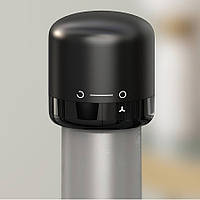 Багаторазова пробка для вина Semi Wine Stopper, Чорна CN12464 SP