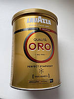 Кофе Lavazza Qualita Oro 250 грамм молотый 100% Арабика в жесть банке. Италия