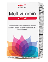 (уценка срок по 3.24) Витамины для женщин GNC Women's Multivitamin Active 90 капс.
