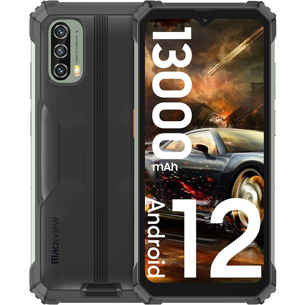 Броньований Смартфон 6/128Гб 13000 mAh Blackview BV7100 Військовий Стандарт