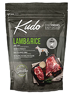 Сухой корм KUDO для щенков мелких пород ягненок с рисом 3 кг