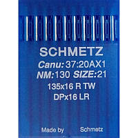 DPx16LR/135x16RTW No130 Schmetz голки для пошиття шкіри на промислові швейні машини