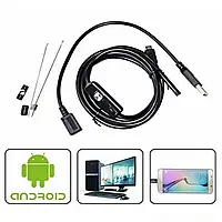 Камера ендоскоп Android та PC Endoscope гнучка USB-камера 2 м Jw