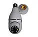 Бездротова IP 360/90 камера в плафон для лампочки Panorama camera icsee L1 E27 Full-HD 2MP WIFI Jw, фото 5
