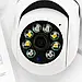 Бездротова IP 360/90 камера в плафон для лампочки Panorama camera icsee L1 E27 Full-HD 2MP WIFI Jw, фото 9