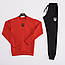 Трикотажний спортивний костюм чоловічий демісезонний повсякденний, розміри XS, S, M, L, XL, XXL, фото 6