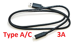 Кабель Data cable Dell USB-A - USB-C (Type A/C)  Gen2 3A 1 m, 15T09L8, 0CW3D-AA10-15T