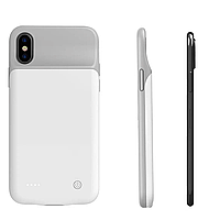 Чехол аккумулятор для iPhone X/XS Белый 3200mAh, чехол повербанк на айфон, чехол зарядка на айфон 10
