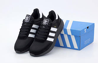 Чоловічі Кросівки Adidas Iniki Black White 43