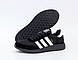 Чоловічі Кросівки Adidas Iniki Black White 43, фото 6