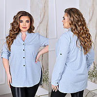 Жіноча літня блуза батал Розміри: 52-54, 56-58, 60-62, 64-66