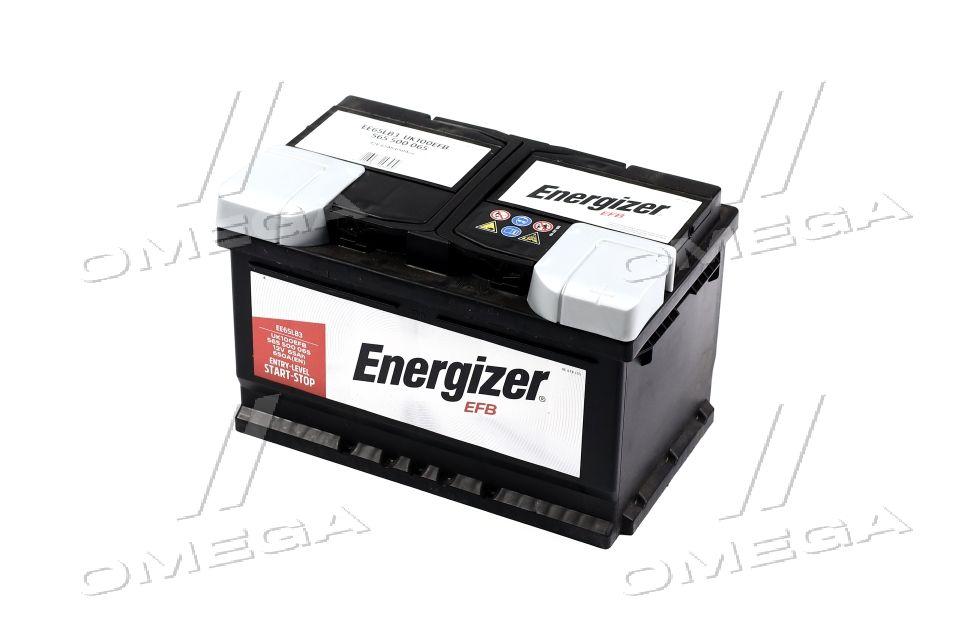 Аккумулятор 65Ah-12v ENERGIZER EFB (278х175х175),R,EN650 565 500 065 ...