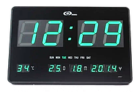 Электронные Часы с Будильником Elite EL-4632 Green